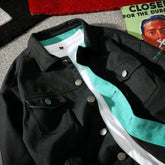 Threebooy Men's Coats Models Korean Popular Clothes Men Spring Jackets Harajuku Outerwear Original Clothing Style